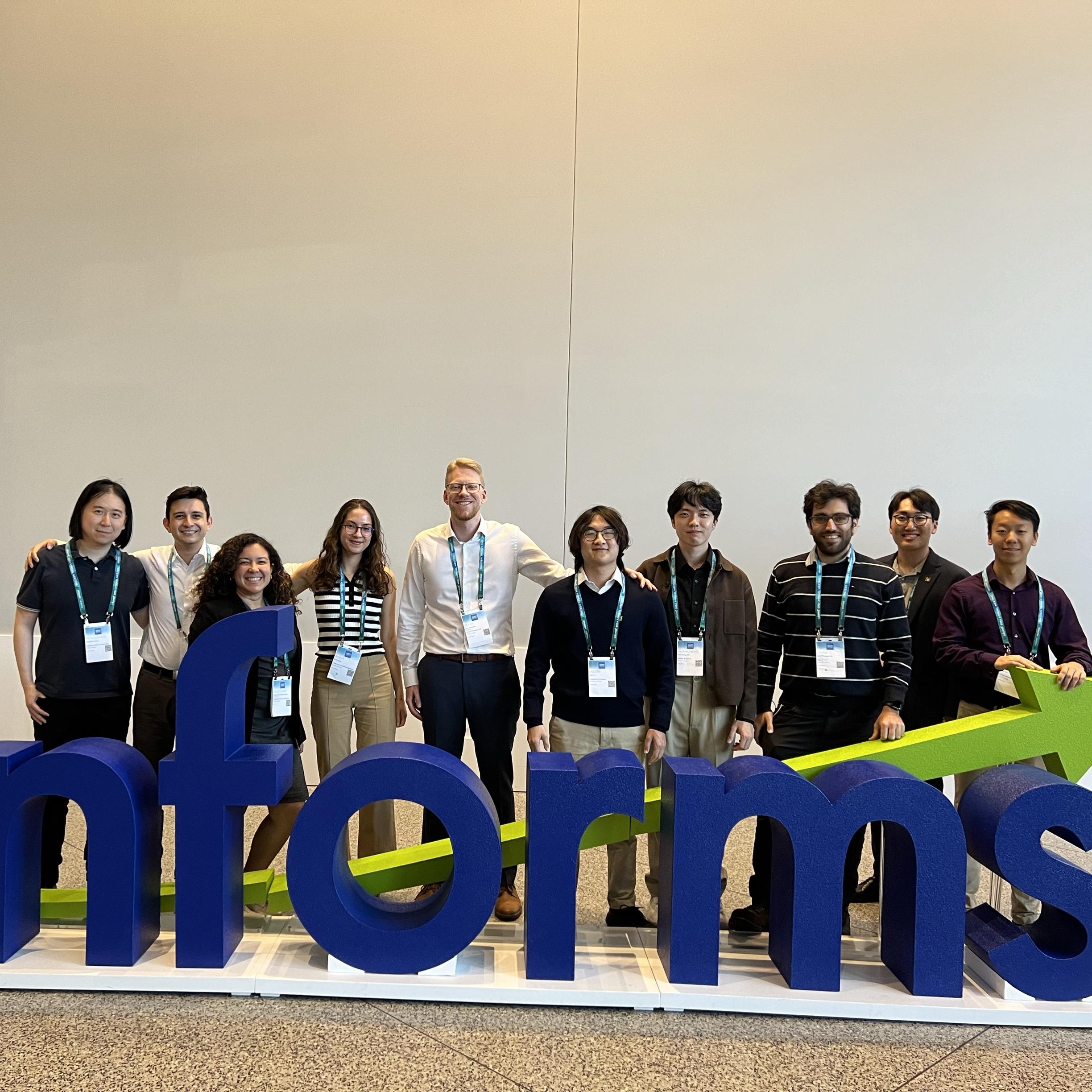 AI4OPT members at INFORMS 2024. 