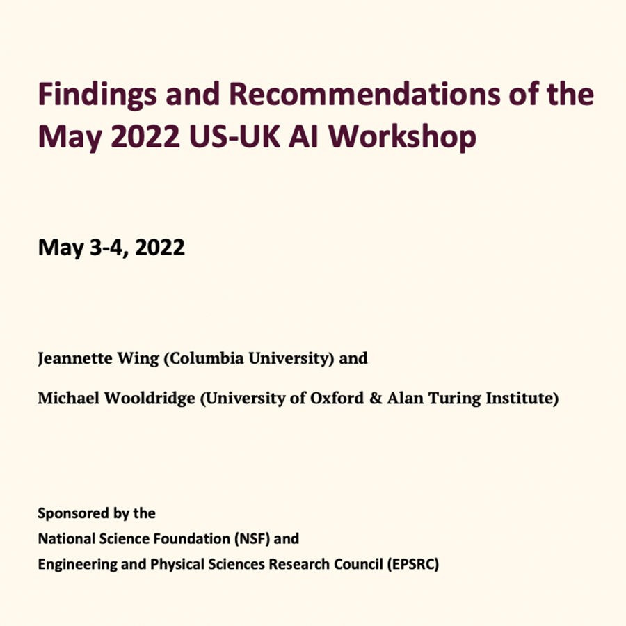 May 2022 US-UK AI Workshop cover cropped